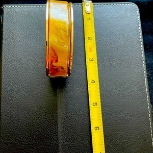 Gold and Orange Men's Bracelet